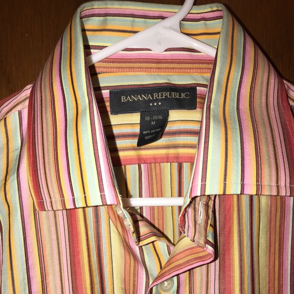 EUC Men’s Banana Republic Button Dress Shirt - Picture 6 of 8